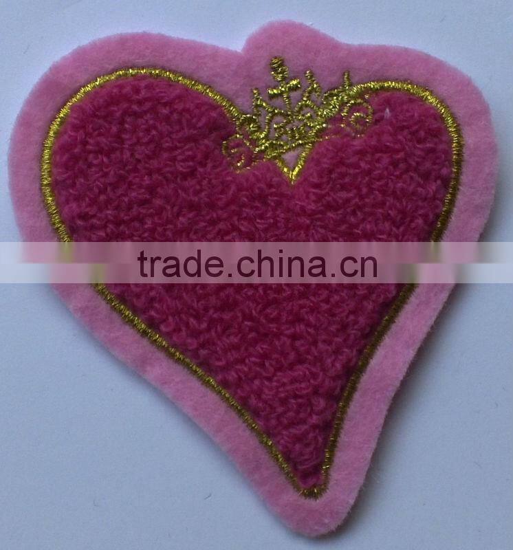 Small Red Felt flower