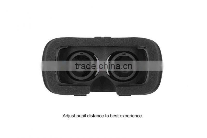 3D VR Box,3D Virtual Reality Mobile Phone Headset with Special Lens,HD not Distorted,4 Colors Optional