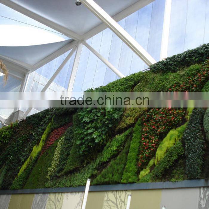 silk leaves garland green