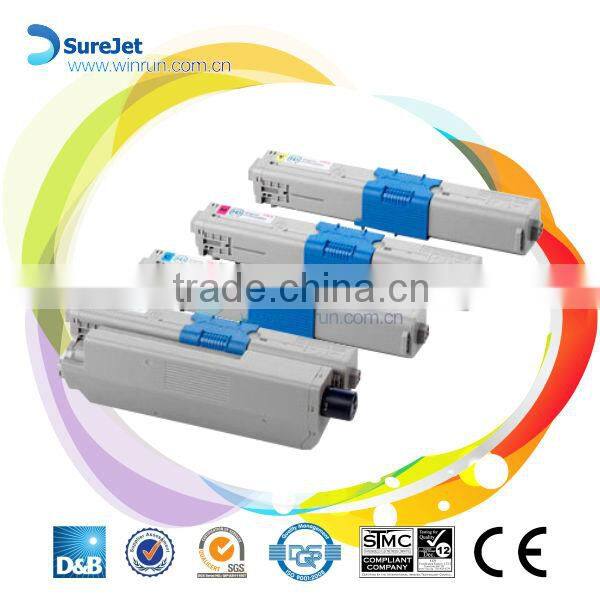 Surejet toner cartridge for OKI C510 ( BK CY YL MG ) Color Laser Cartridge wholesale china