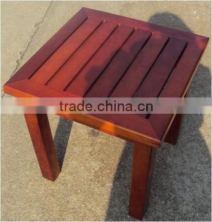 Hot sale leisure wooden outdoor small table