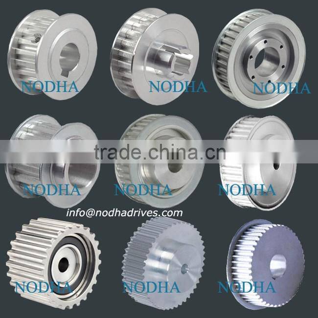 Small Timing belt pulley with long hub, aluminum timing pulley
