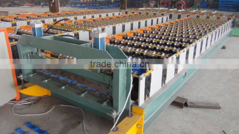 DX automatic color steel roof tiles making machines/trapezoidal sheet making machine