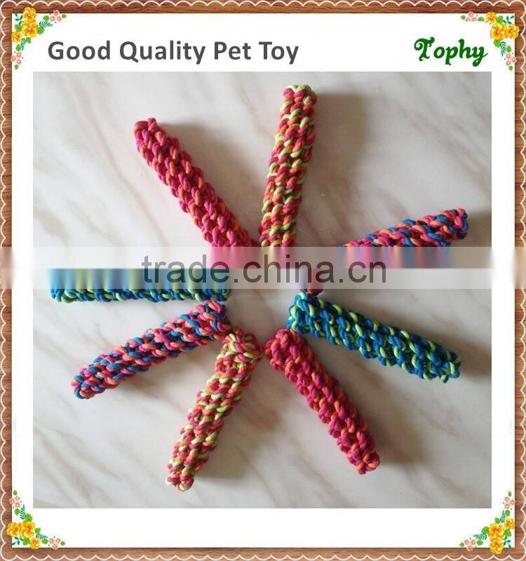 Braided dog toy rope