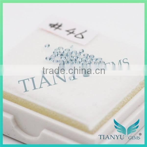 Wholesale gemstone Synthetic #46 Round Brilliant Cut Nano Sital Gems Stone for Jewelry Price