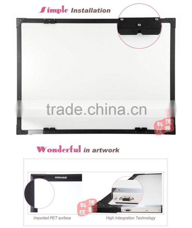 infrared finger touch active board