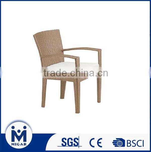 Leisure modern rattan arm chair