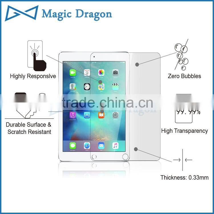 2015 New tablet models!!!Anit-broken Anti-scratch for iPad Pro Tempered Glass screen protector