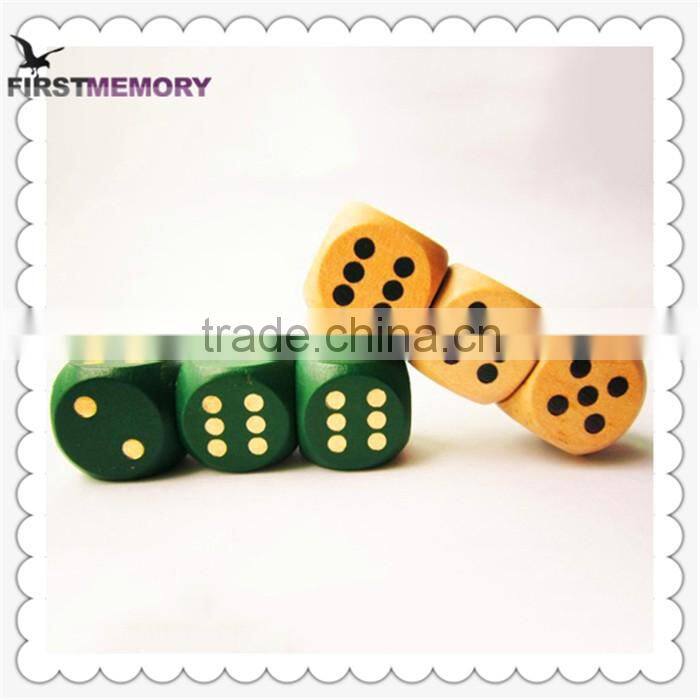 bulk items New Natural Dice blocks shape 1gb thumb drive