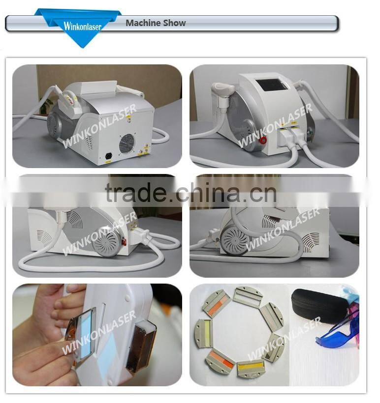 laser physical therapy equipment with e light/nd yag laser functions