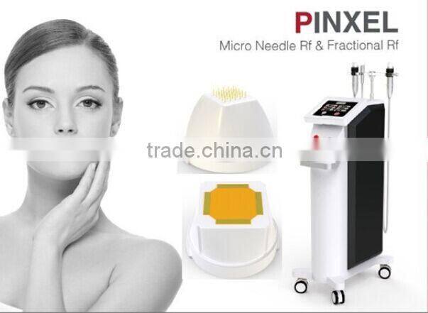 Facial resurfacing acne scar removal treatment fractional rf