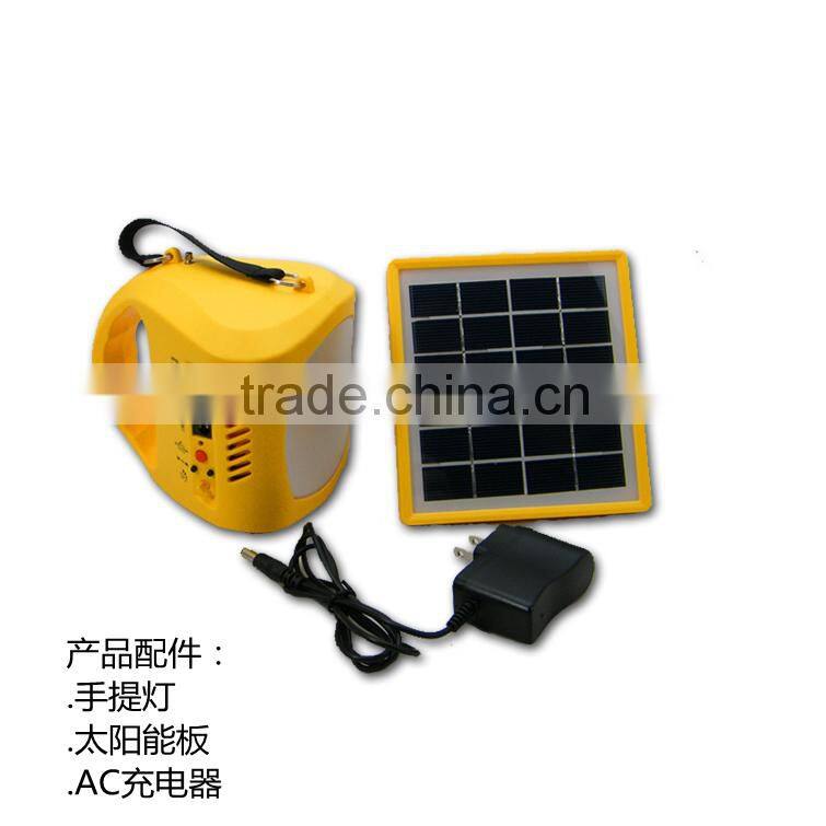 Hotsale solar led light outdoor with mobile charge function