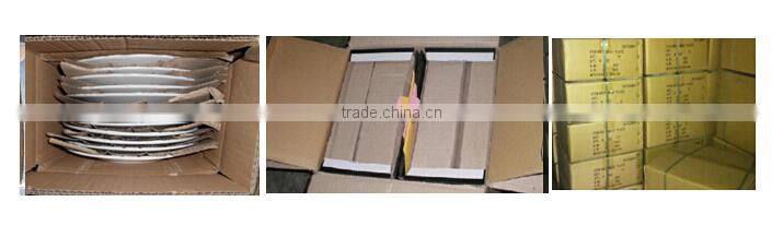 GRS brown China plastic plate