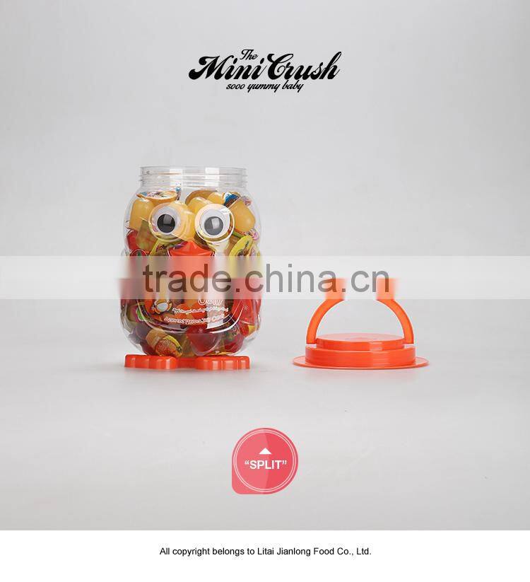Price attractived penguin jar filled with mini jelly