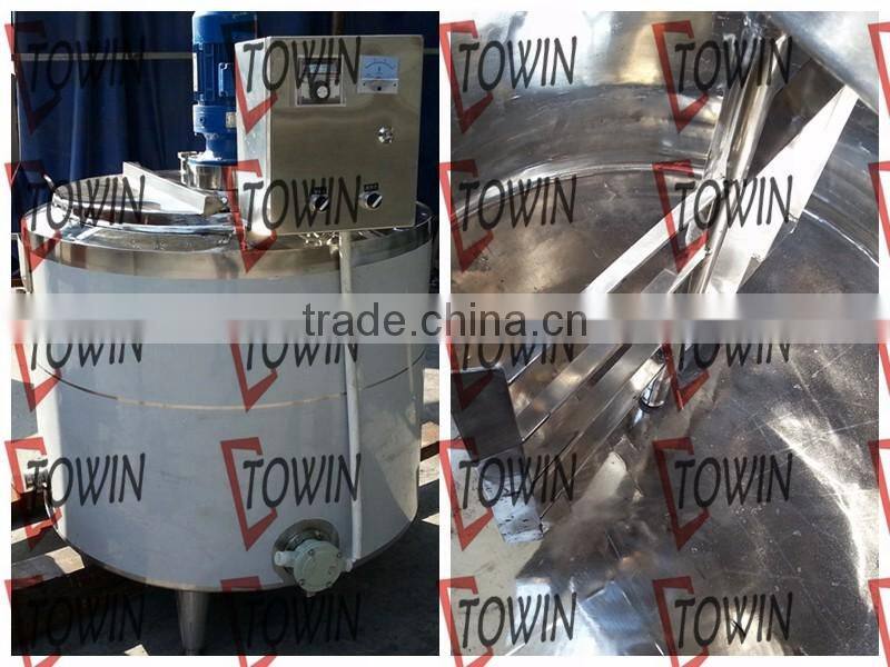 Best Price Food Grade Stainless Steel Double Jacketed/Jacket Mixing Tank