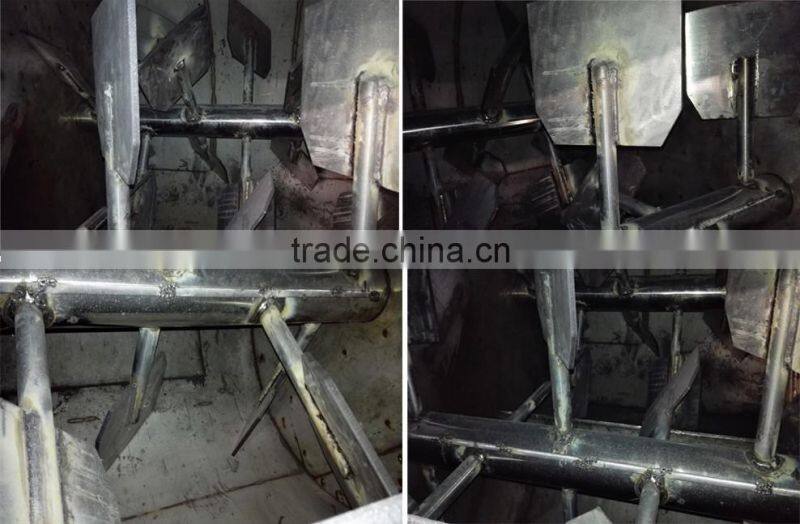 Double shaft blade Horizonal type animal poultry chicken feed mixer