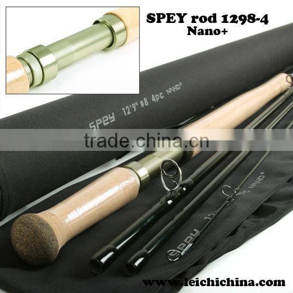 IM12 carbon nano fly fishing spey rod