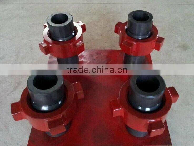 High Pressure black Hammer Union for oilfield industry