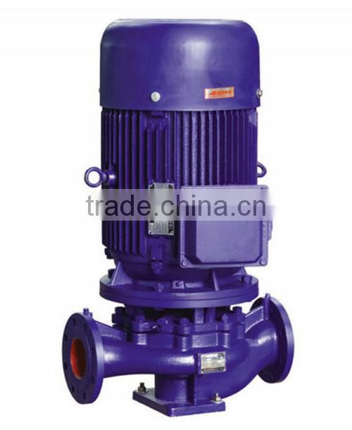 YG series vertical pipe-line centrifugal chemical oil pump( explosion-proof)