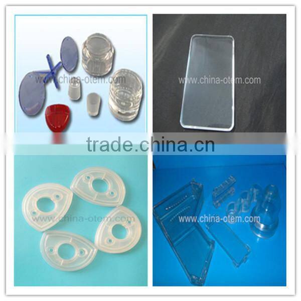 Transparent Acrylic/PMMA injection prodcuts