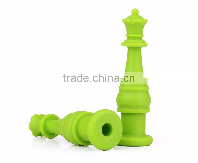 Creative design Autism Chewable Fat Pencil Topper Soft Silicone