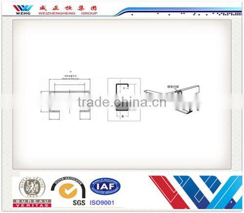 China supplier strut channel hot dipped galvanized c purlin steel structure c channel