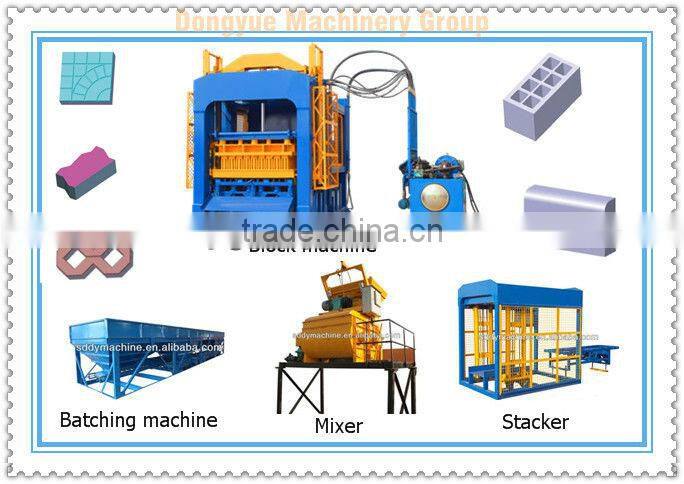 qtj 45 concrete block making machine