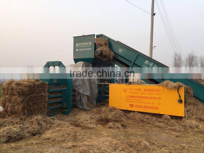 Automatic hay baler machine/hay and straw baler machine/compact hay baler for sale