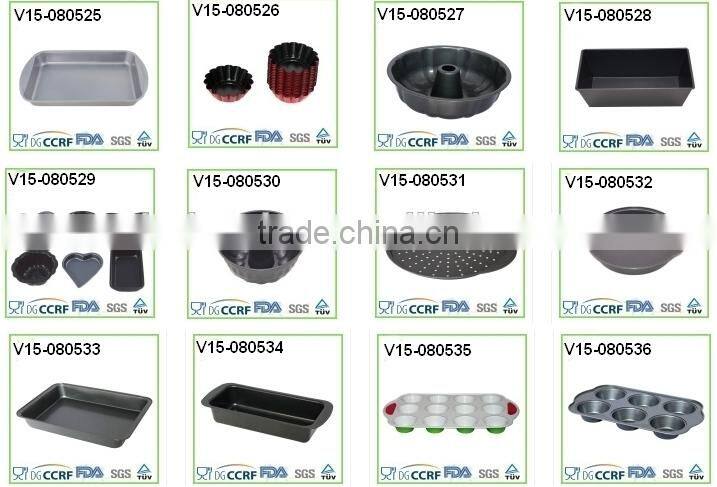 Carbon steel non-stick sheet pan/baking tray/cake baking pan