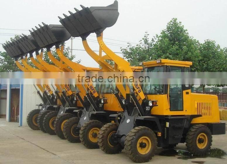 Mini wheel loader ZL16F, with CE certification,with cab or sunshade