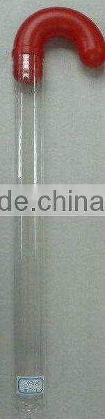 OEM blow molding plastic candy tube HDPE candy cane Tubes for sale