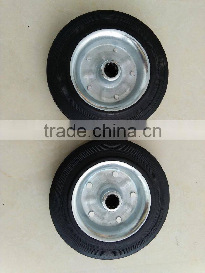 200 50 100 solid rubber wheel