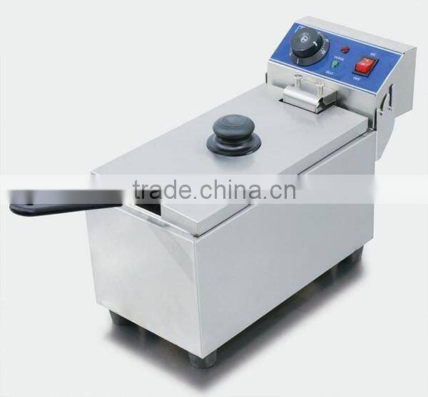 GRT - E061B All Stainless Steel Electric Potato Fryer For Sale