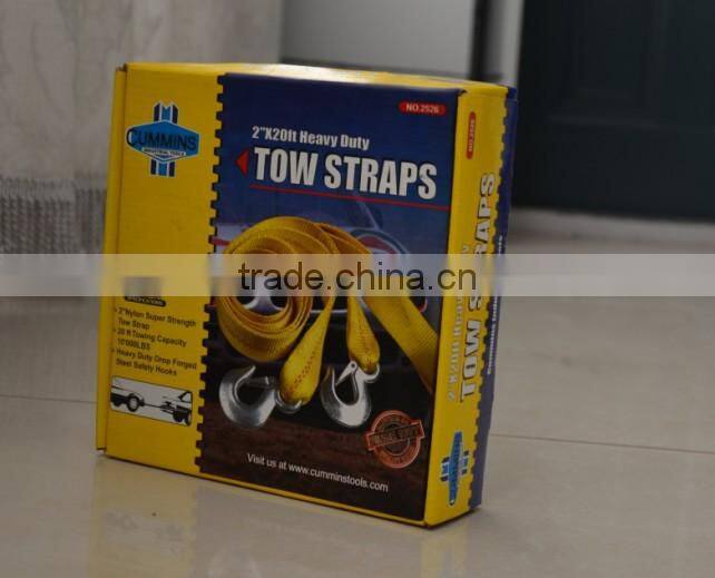 H70148 PowerLink 20' Ft Heavy Duty 10,000 Lb Tow Strap with Hook