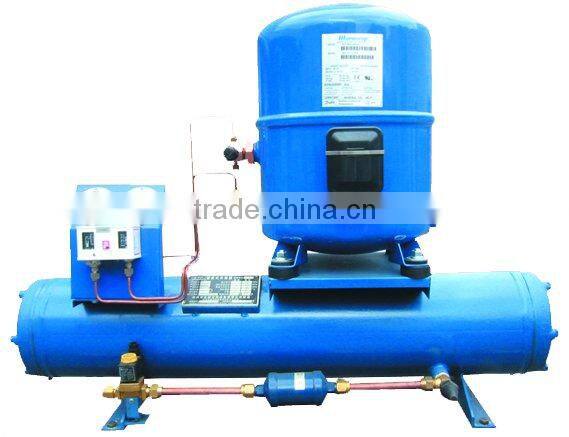 Water cooled condensing unit for cold room