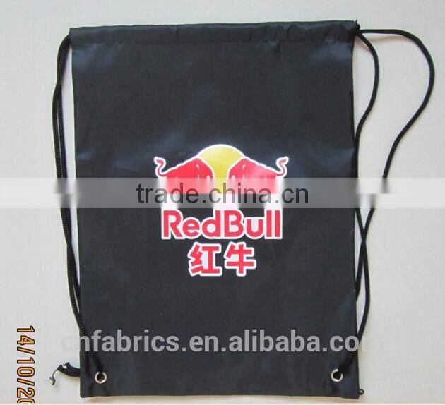 China supplier Promotional Polyester Drawstring Bag