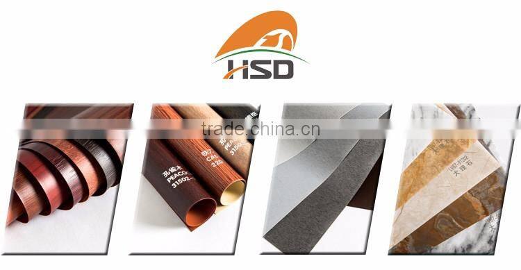 Cassia siamea wood grain plastic lamination film pvc foil vacuum press pvc film for mdf