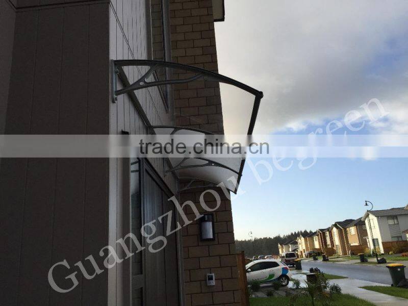 YP60200 23.6X78in clear polycarbonate(plastic bracket awning) NEW DIY door canopies For Front Door Patio Rain Cover