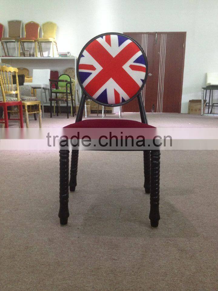 Vintage metal chair ,antique royal throne chair
