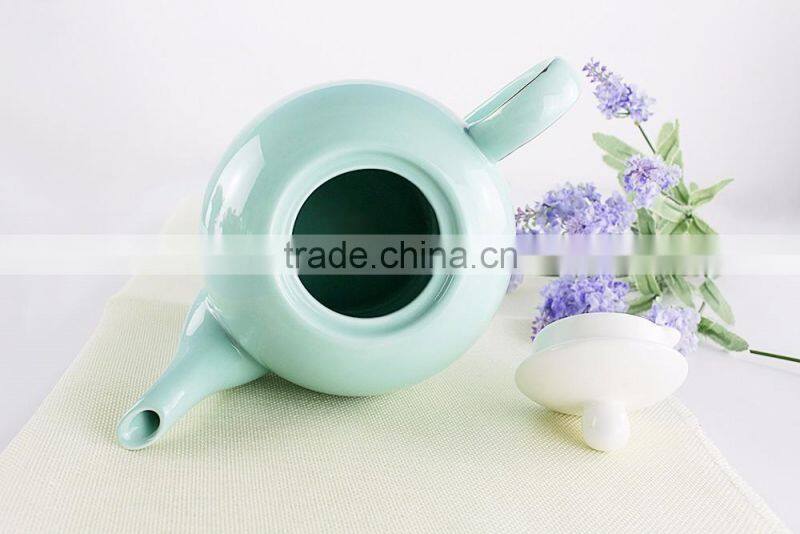 Cheap chinese ceramic teapots bluk wholesale with custom logo