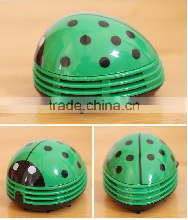 plastic office portable battery powered Mini Desktop Vacuum Cleaner