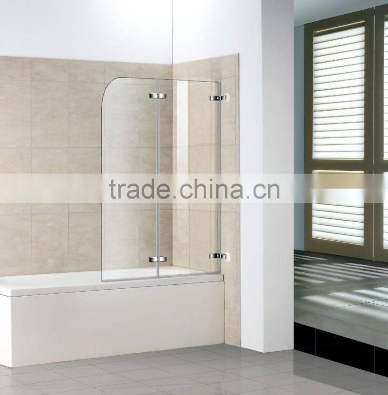 Shower Screen , Folding Bath Screen With Cleaning
