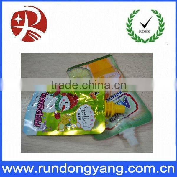 Special shape bag with spout for sale