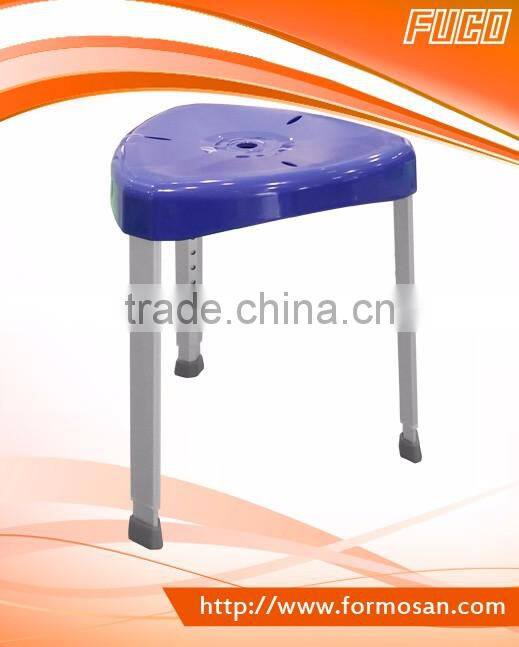 DELUXE PORTABLE FOLDING Bath safety shower chair with backrest and EVA padded seat hot sale in Japan