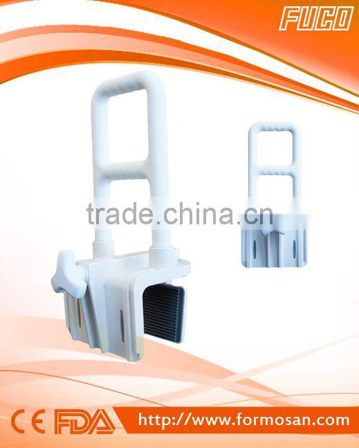 Bath safety BATHTUB GRAB RAIL/BAR W/TPR HANDLE POWDER COATED "Taiwan product"