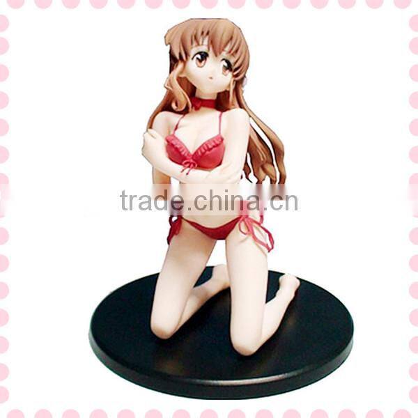 Guohao hot sale Custom resin naked japan girl , anime mini sex doll