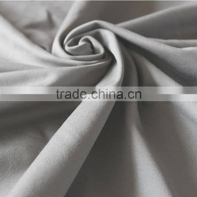 Hot sale 100% dyed pattern polyester/spandex elastic fabrics for garments use