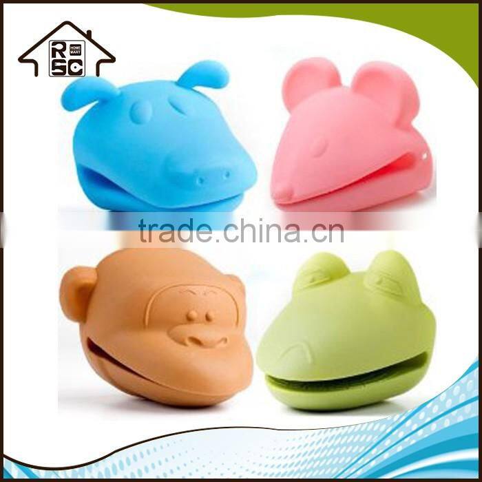 NBRSC Strict Quality Control Manufacturer Non-slip Silicone Oven Gloves Kitchen Silicone Cooking Gloves Silicone Rubber Gloves