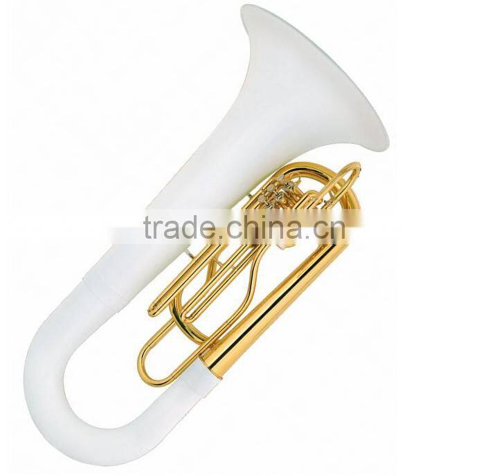 Entry model Bb key synthetic plastic marching tuba