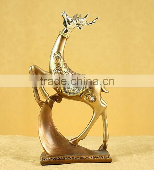 Christmas resin sika deer